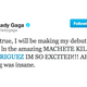 Illustration for article titled Get Excited, Monsters: Lady Gaga Is About to Make Her Acting Debut
